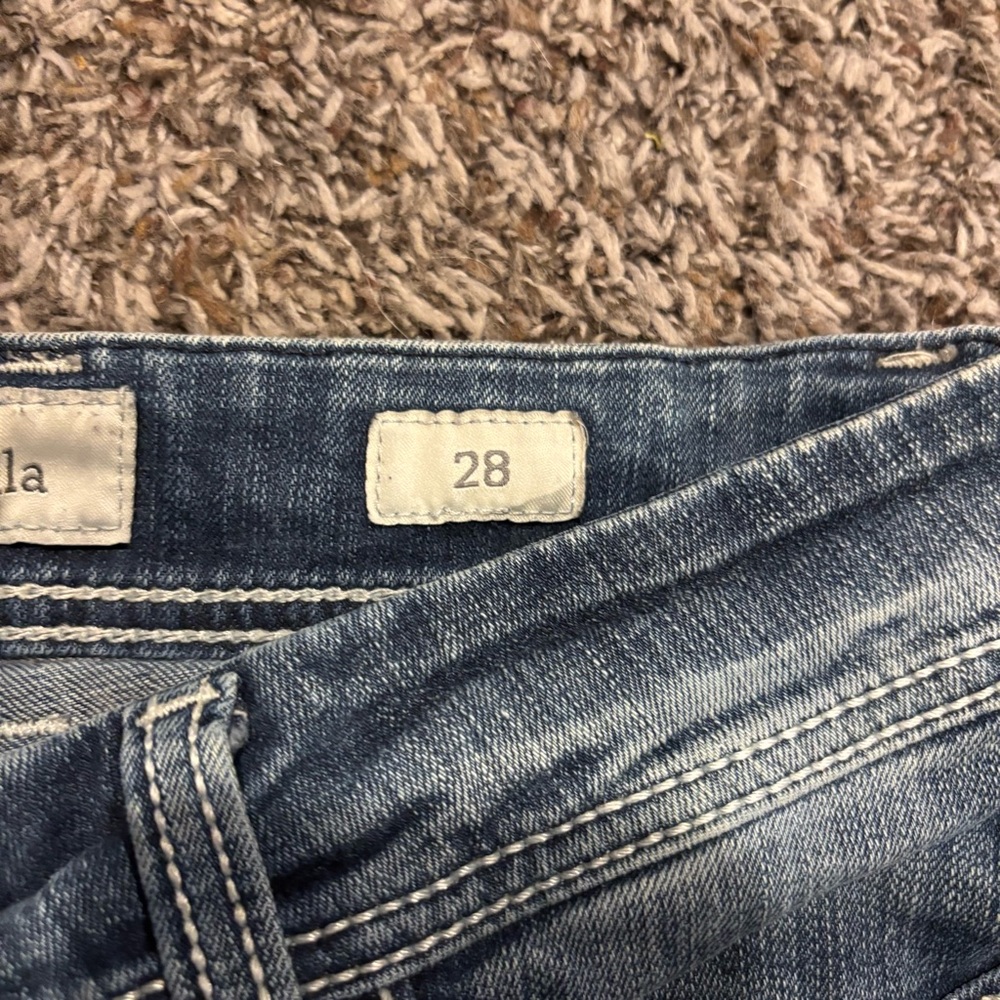 BKE Light Blue Denim Capris - Picture 5 of 9